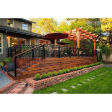 Windproof and Waterproof Cedar Wood Garden Gazebo